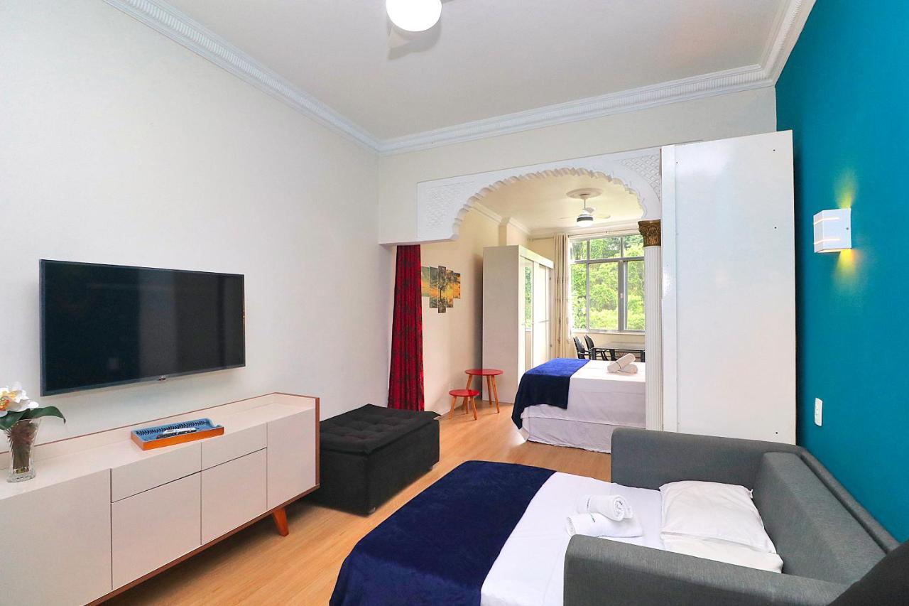 Fantastico 1 Quarto E Sala Em Copacabana Com Vista Para Natureza Apartment Rio de Janeiro Ngoại thất bức ảnh