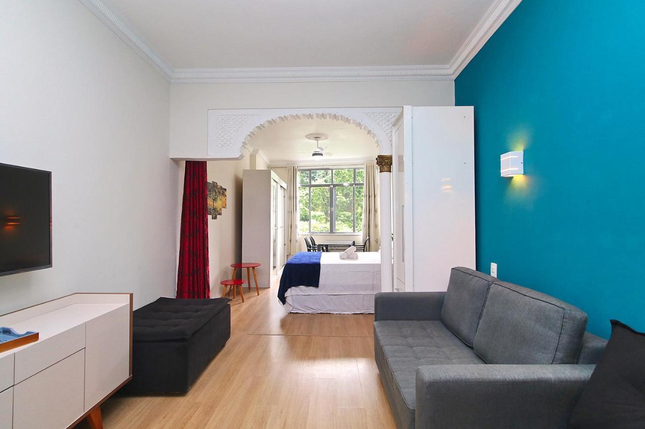 Fantastico 1 Quarto E Sala Em Copacabana Com Vista Para Natureza Apartment Rio de Janeiro Ngoại thất bức ảnh